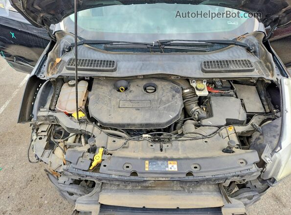 1FMCU0G96GUA54777 2016 FORD ESCAPE Black Engine compartment view