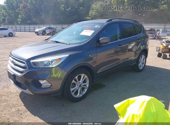 1FMCU0G97HUD49727 2017 FORD ESCAPE Серый Передняя левая четверть
