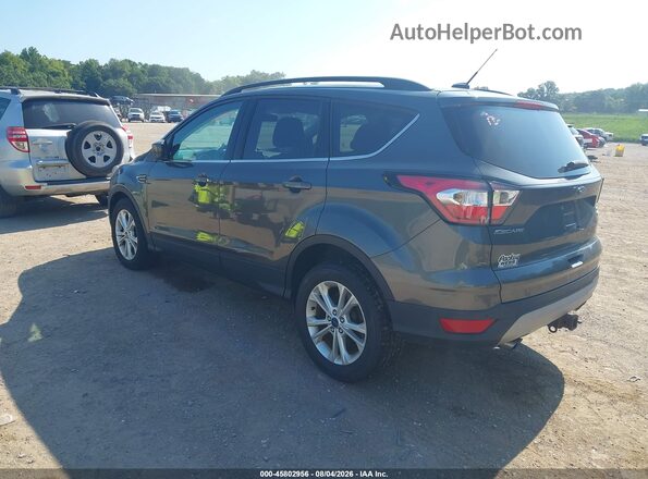 1FMCU0G97HUD49727 2017 FORD ESCAPE Серый Задняя левая четверть