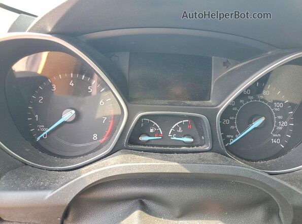 1FMCU0G97HUE52971 2017 FORD ESCAPE White Vista del cuadro de instrumentos