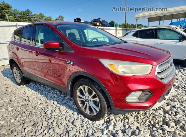1FMCU0G98HUB85680 2017 FORD ESCAPE Red Առջևի վահանակի տեսք