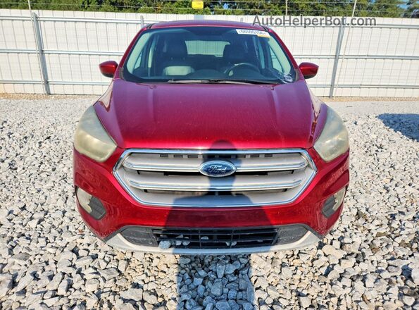 1FMCU0G98HUB85680 2017 FORD ESCAPE Red Հետևի նստատեղերի տեսք
