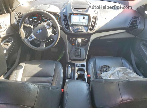 1FMCU0G99GUA35267 2016 FORD ESCAPE Black Dashboard view