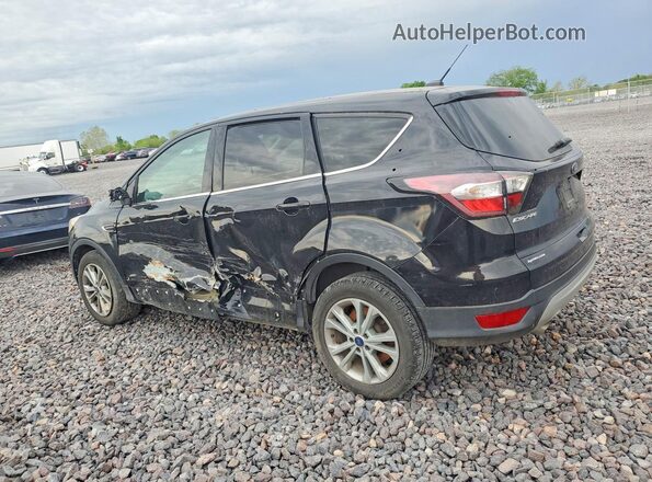 1FMCU0G99HUB04346 2017 FORD ESCAPE Черный Задняя левая четверть