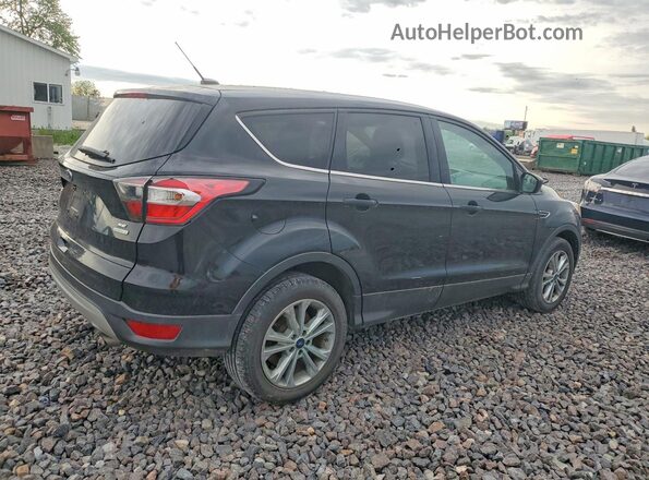 1FMCU0G99HUB04346 2017 FORD ESCAPE Черный Задняя правая четверть