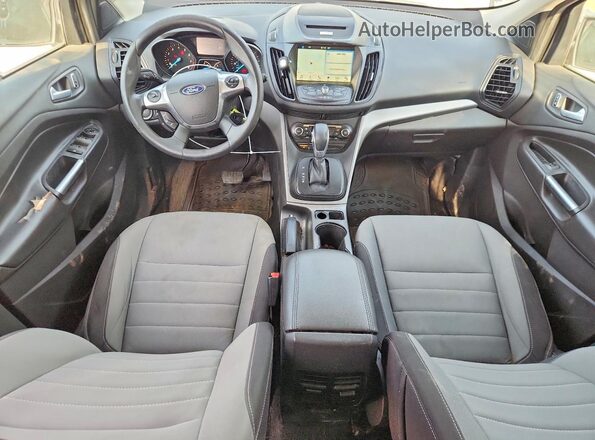 1FMCU0G9XGUA00107 2016 FORD ESCAPE Black წინა პანელის ხედი