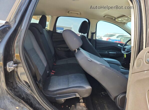 1FMCU0G9XGUA00107 2016 FORD ESCAPE Black უკანა სალონის ხედი