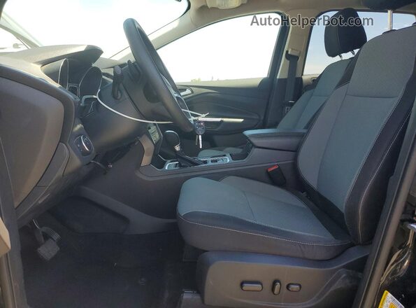 1FMCU0G9XHUE16787 2017 FORD ESCAPE Black Front interior view