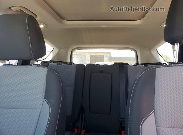 1FMCU0G9XHUE16787 2017 FORD ESCAPE Black Rear seats view