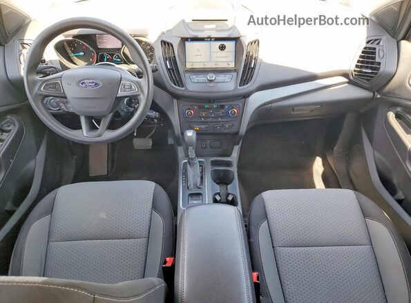 1FMCU0G9XHUE16787 2017 FORD ESCAPE Black Dashboard view