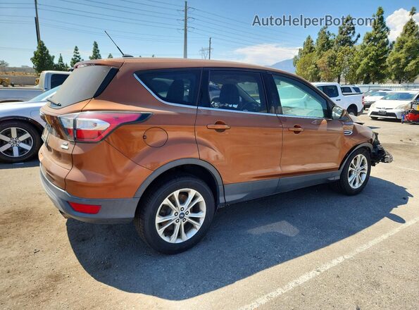 1FMCU0GD0HUA54716 2017 FORD ESCAPE Brown Rear right