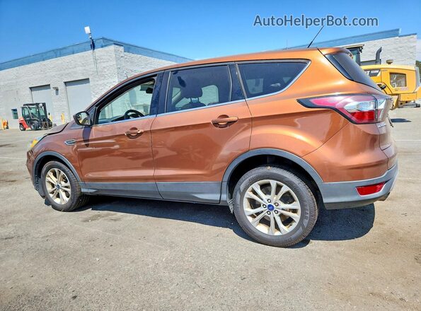 1FMCU0GD0HUA54716 2017 FORD ESCAPE Brown Rear left