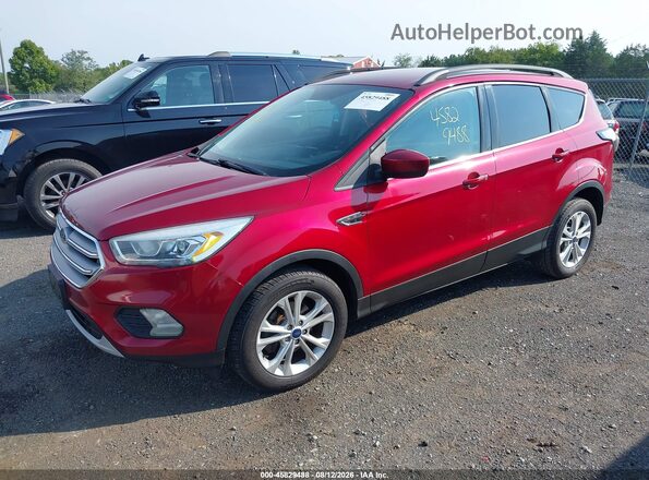 1FMCU0GD0HUB20231 2017 FORD ESCAPE Красный Передняя левая четверть
