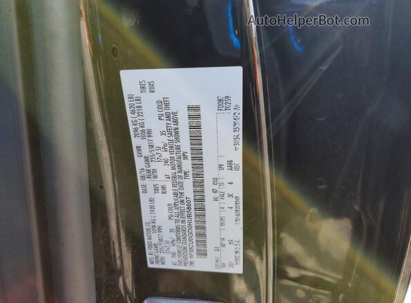 1FMCU0GD0HUB58607 2017 FORD ESCAPE Черный Вид наклейки с VIN-кодом