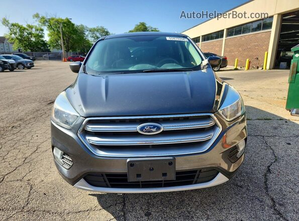 1FMCU0GD0HUC93568 2017 FORD ESCAPE Gray წინა ხედი