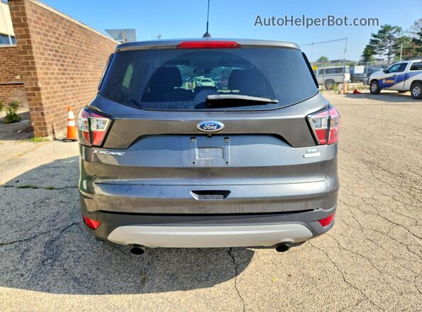 1FMCU0GD0HUC93568 2017 FORD ESCAPE Gray უკანა ხედი