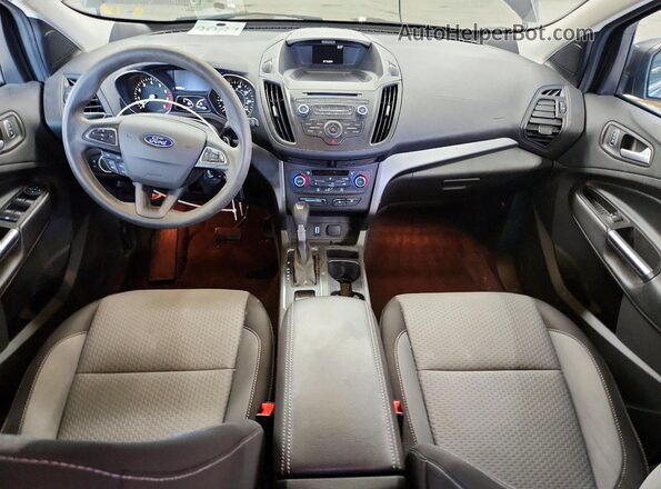 1FMCU0GD0HUC93568 2017 FORD ESCAPE Gray წინა პანელის ხედი