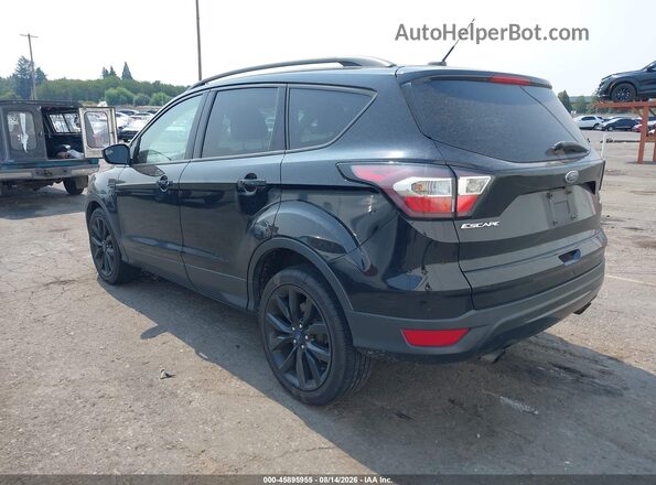 1FMCU0GD0HUC95398 2017 FORD ESCAPE Black Tył lewy