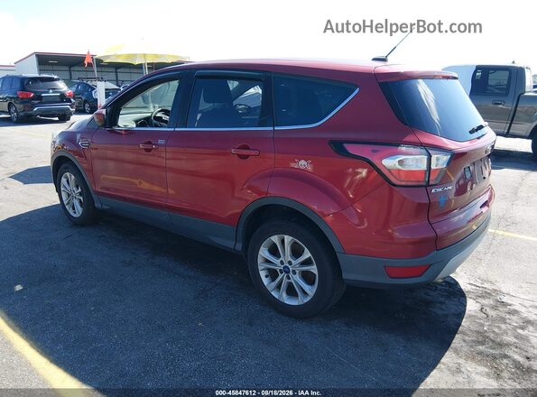 1FMCU0GD0HUD08506 2017 FORD ESCAPE Красный Задняя левая четверть