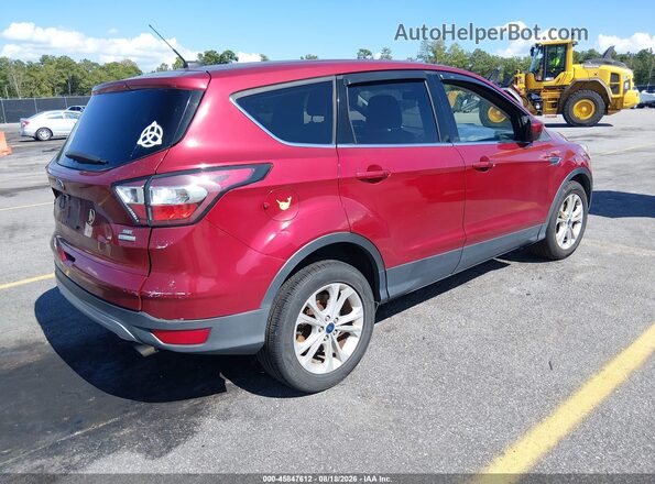 1FMCU0GD0HUD08506 2017 FORD ESCAPE Красный Задняя правая четверть