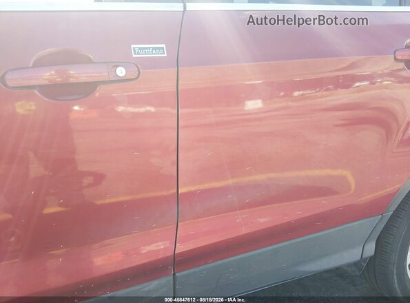 1FMCU0GD0HUD08506 2017 FORD ESCAPE Красный Вид задней части салона