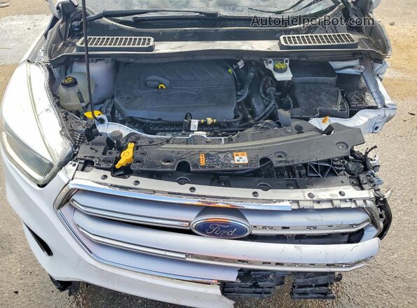 1FMCU0GD0HUD15536 2017 FORD ESCAPE Белый Вид подкапотного пространства
