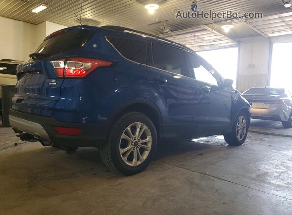 1FMCU0GD0HUD76286 2017 FORD ESCAPE Синий Задняя правая четверть