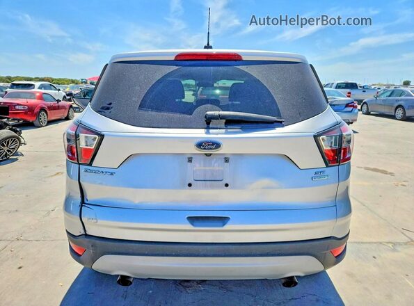 1FMCU0GD0HUE13868 2017 FORD ESCAPE Silver Vista trasera