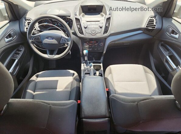 1FMCU0GD0HUE13868 2017 FORD ESCAPE Silver Vista del salpicadero