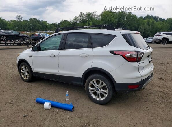 1FMCU0GD0HUE77134 2017 FORD ESCAPE White Trasero izquierdo