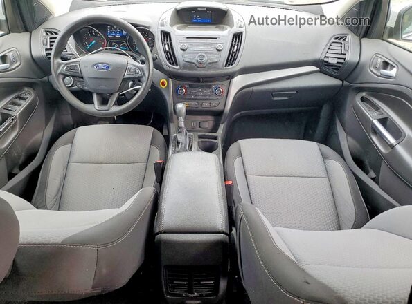 1FMCU0GD0HUE77134 2017 FORD ESCAPE White Vista del salpicadero