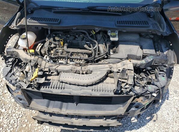 1FMCU0GD0HUE90918 2017 FORD ESCAPE Black Շարժիչի բաժամունքի տեսք