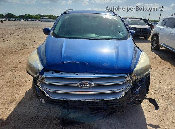 1FMCU0GD0JUA12021 2018 FORD ESCAPE Blue Դիմացի տեսք