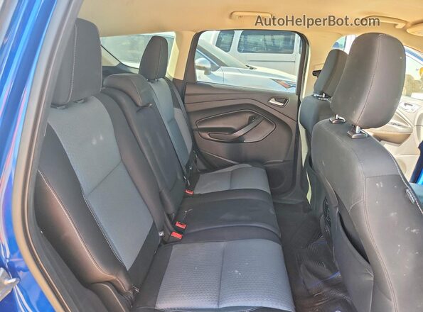 1FMCU0GD0JUA12021 2018 FORD ESCAPE Blue Հետևի նստատեղերի տեսք