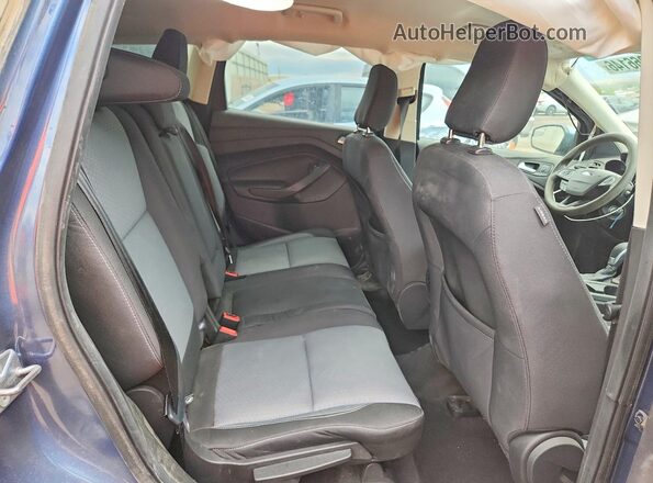 1FMCU0GD0JUB23149 2018 FORD ESCAPE Синий Вид задней части салона