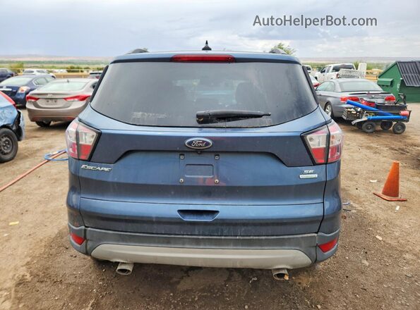 1FMCU0GD0JUB23149 2018 FORD ESCAPE Синий Вид сзади