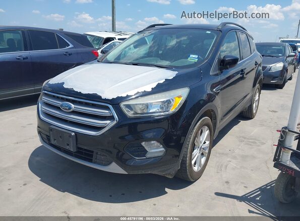 1FMCU0GD0JUB48018 2018 FORD ESCAPE Black Передня ліва чверть