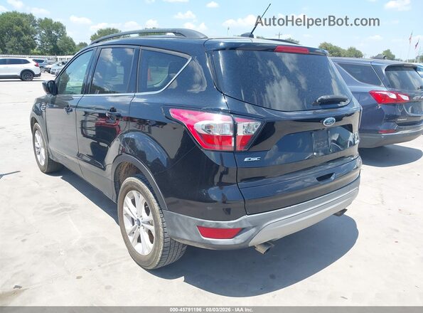 1FMCU0GD0JUB48018 2018 FORD ESCAPE Black Задня ліва чверть