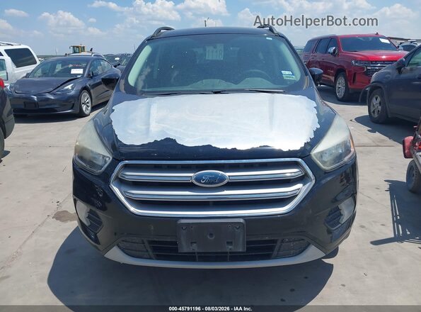 1FMCU0GD0JUB48018 2018 FORD ESCAPE Black Вид щитка приладів