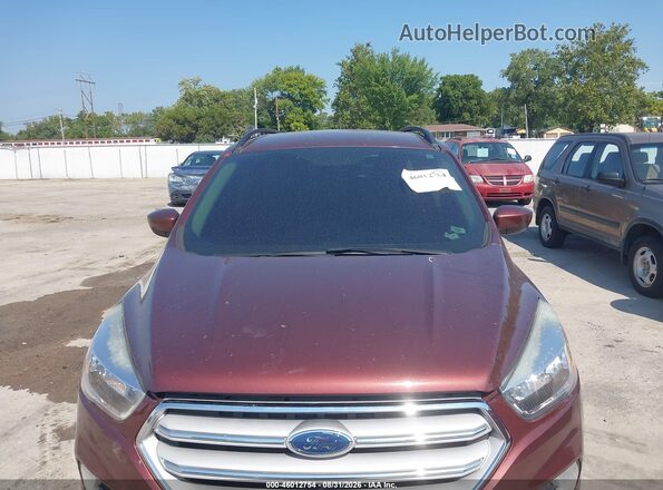 1FMCU0GD0JUB51727 2018 FORD ESCAPE Maroon Սալոնի դիմացի տեսք