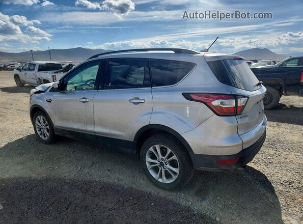 1FMCU0GD0JUB96909 2018 FORD ESCAPE Серебряный Задняя левая четверть