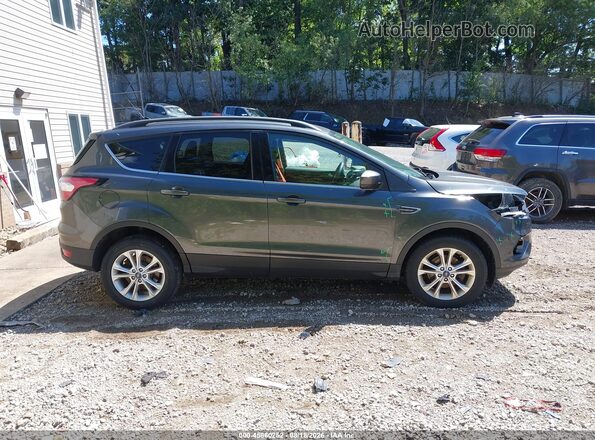 1FMCU0GD0JUC03986 2018 FORD ESCAPE Gray Սալոնի հետևի տեսք