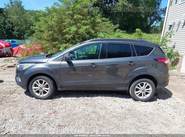 1FMCU0GD0JUC03986 2018 FORD ESCAPE Gray Սալոնի 360 աստիճան տեսք
