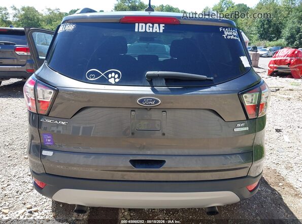 1FMCU0GD0JUC03986 2018 FORD ESCAPE Gray 