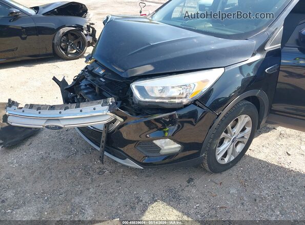 1FMCU0GD0JUC40911 2018 FORD ESCAPE Black Front view