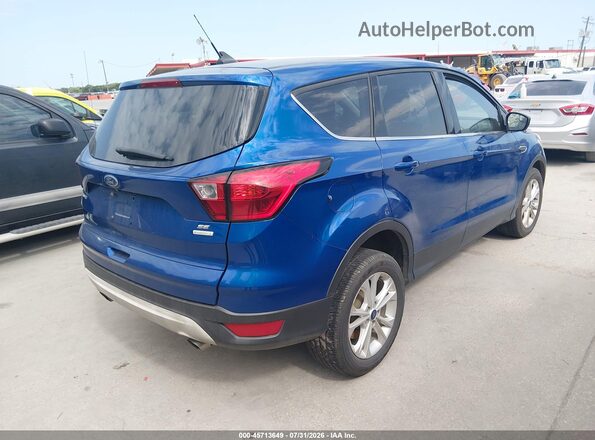 1FMCU0GD0KUB15599 2019 FORD ESCAPE Синий Задняя правая четверть