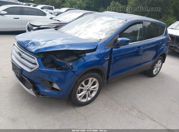 1FMCU0GD0KUB15599 2019 FORD ESCAPE Синий Передняя левая четверть