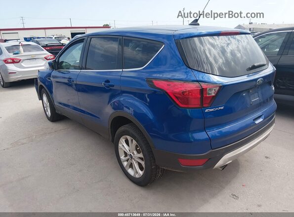 1FMCU0GD0KUB15599 2019 FORD ESCAPE Синий Задняя левая четверть
