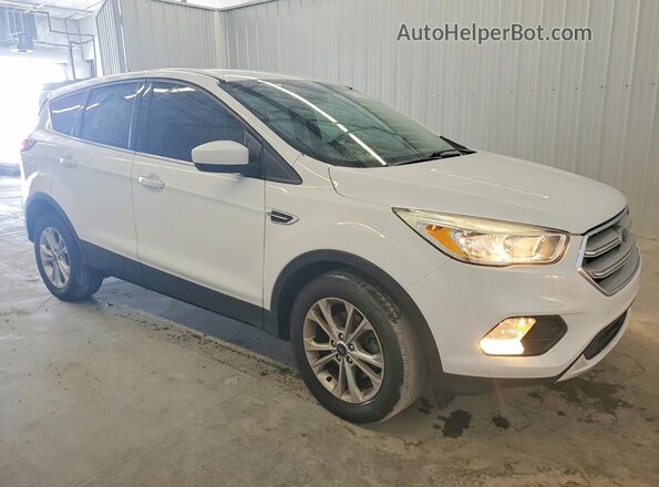 1FMCU0GD0KUB47582 2019 FORD ESCAPE White Delantero derecho