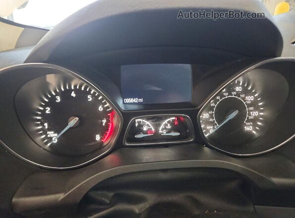 1FMCU0GD0KUB59375 2019 FORD ESCAPE White Սարքավորումների վահանակի տեսք